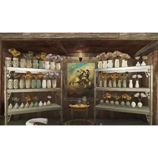 15x Glasses vases full set Dev Rare