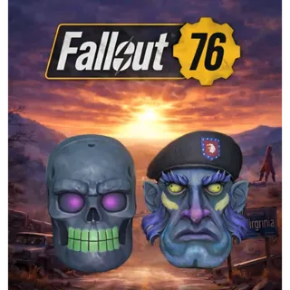 Fallout 76 - Glow Bonehead + Captain 