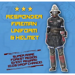 Fallout76 - Responders fireman set