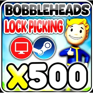500x Lock picking bobbleheads [PC]