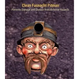 Clean pitman mask new PC