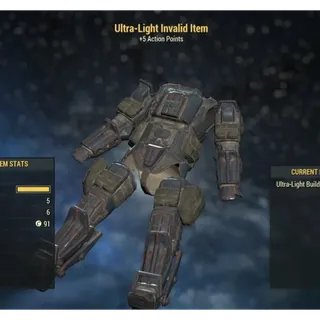 Ultra-light Invalid Item NW Dev