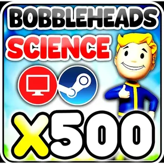 500x Science bobbleheads [PC]
