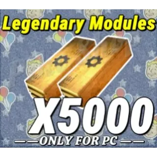 Fallout 76 5000x Legendary Modules 