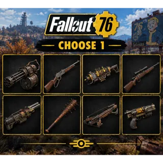 Legacy weapons BIG Bundle Fallout 76 