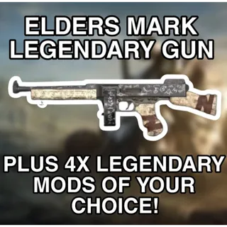 Fallout76 Cursed Elder mark + any 4 mods (PC/Steam)