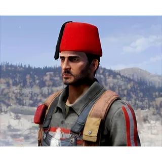 Fallout76- Fez hat rare Dev item PC 