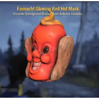 Glowing red hot mask [PC]