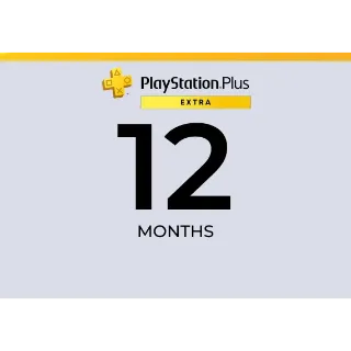 PlayStation Plus Extra 12 Months ACCOUNT - GLOBAL