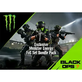 Call of Duty: Black Ops 7 - Exclusive Monster Energy Full Set Bundle Pack