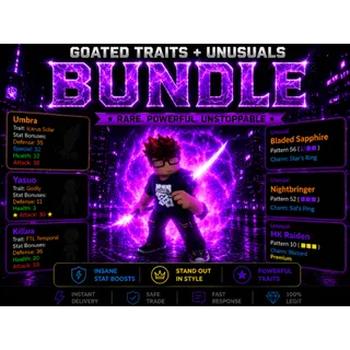 AUT | STACKED TRAITS + UNUSUALS READ DESCRIPTION