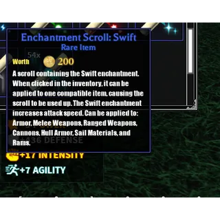 10 Swift Enchantment Scrolls