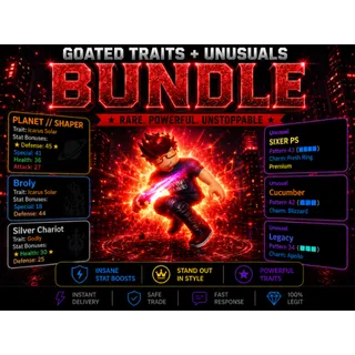 AUT | STACKED TRAITS + LIMITED UNUSUALS READ DESCRIPTION