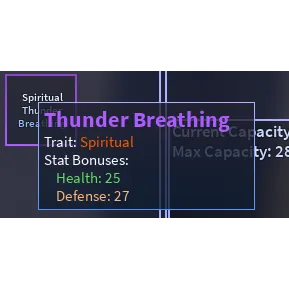AUT | SPIRITUAL THUNDER BREATHING