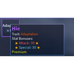 AUT | PREM ADAPTATION HIE PERFECT STATS