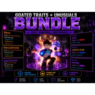 AUT | HEX TRAITS + UNUSUALS BUNDLE READ DESCRIPTION
