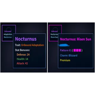 AUT | PREM NOC: RISEN SUN + HEX ADAPT NOC