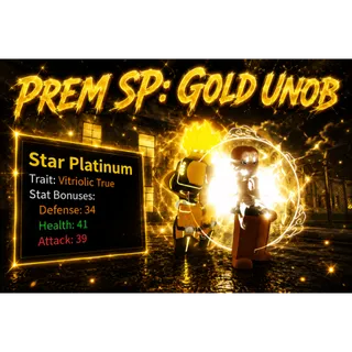 AUT | NEW PREM SP: GOLD UNOBTAINABLE + 114 STATS HEX TRUE SP