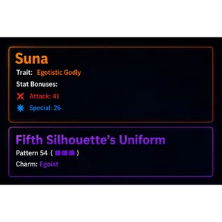 AUT | HEX GODLY SUNA + GAARA SKIN P54