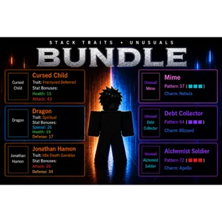 AUT | TRAITS + UNUSUALS BUNDLE READ DESCRIPTION