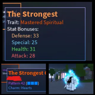 AUT | HEX SPIRITUAL GOJO 117 STATS + TSOT  P42