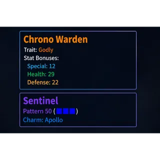 AUT | GODLY CHRONO + P50 SENTINEL