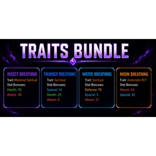 AUT | STACKED TRAITS BUNDLE READ DESCRIPTION