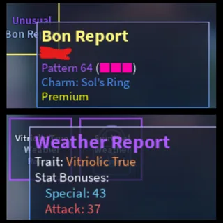 AUT | PREM P64 BON REPORT WR + HEX TRUE WR
