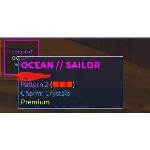 AUT | P2 OCEAN SIALOR CRYSTALS
