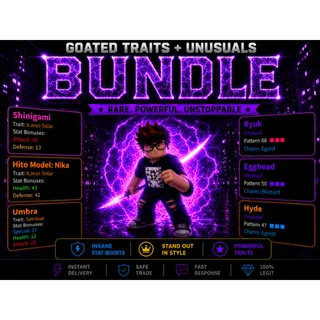 AUT | STACKED TRAITS + UNUSUALS