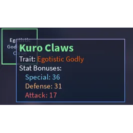 AUT | HEX GODLY KURO CLAWS