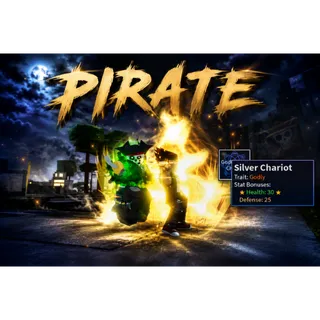AUT | PREM PIRATE UNOBTAINABLE + GODLY SILVER CHARIOT
