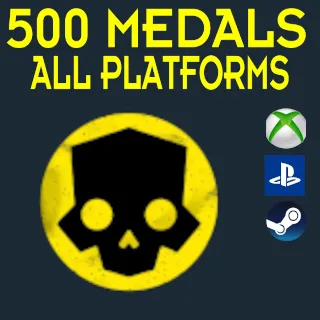 500 medals
