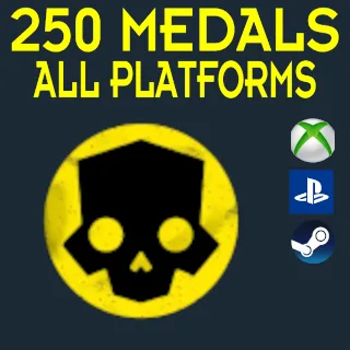 250 medals