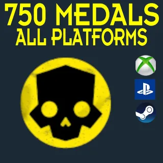 750 medals