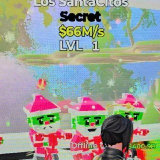 Steal The Brainrot Fortnite LOS Santacitos Christmas