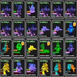 Fruits Vs Brainrots X24