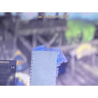 .44 blue camo paint xbox