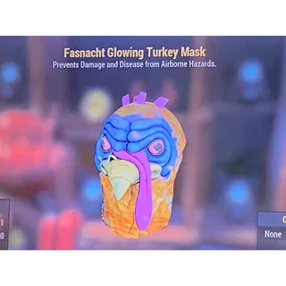 Fasnacht glowing turkey mask xbox
