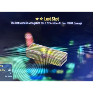 X5 last shot box mod xbox