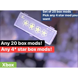 X20 any box mod Xbox 