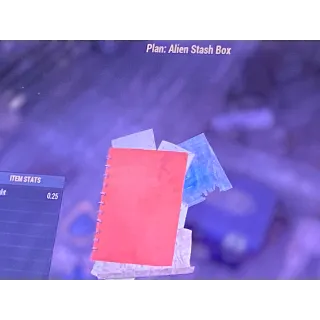Alien stash box Xbox plan