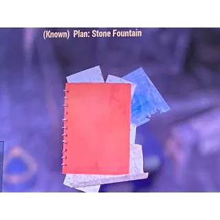 Stone fountain plan Xbox 