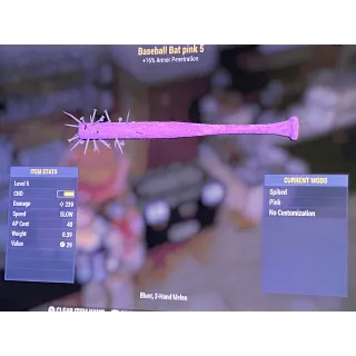 Pink baseball bat level 5 xbox