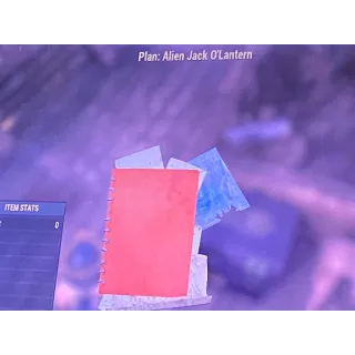 Alien jack o lantern Xbox plan