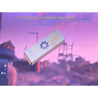 Enclave stabilized sniper barrel 