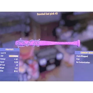 Pink baseball bat level 45 xbox