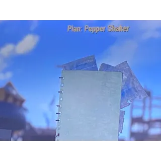 Pepper shaker plan xbox