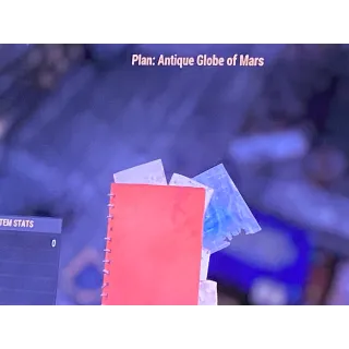 Antique globe of mars Xbox plan