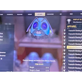 Fasnacht glowing honey bee mask xbox